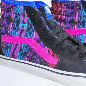 Vans Unisex High-Top Suede Inca Navajo Pattern Mint Condition